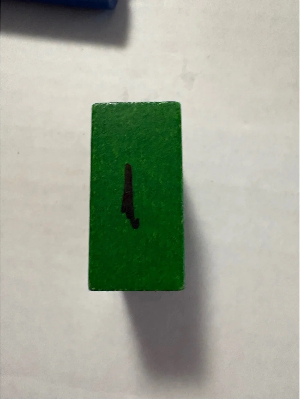 Red, blue, green wooden blocks